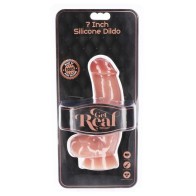 Realistic 18 cm Silicone Dildo with Balls for Pleasure