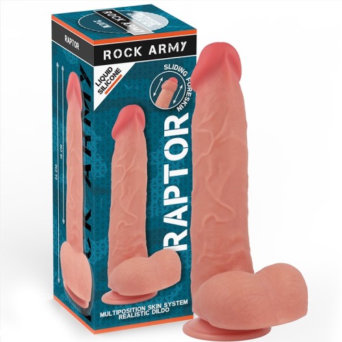 Rockarmy Raptor Realistic Dual Density Dildo 24 Cm