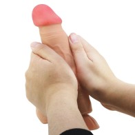 Pretty Love Sliding Skin Realistic Dildo with Suction Base