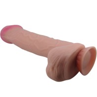 Pretty Love Sliding Skin Realistic Dildo with Suction Cup