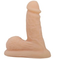 Ultra Realistic Elastic Dildo 10 cm Natural for Ultimate Pleasure