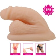 Ultra Realistic Elastic Dildo 10 cm Natural for Ultimate Pleasure