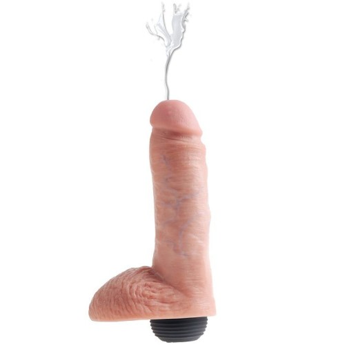 Natural Ejaculating Realistic Penis 20.32 cm - King Cock