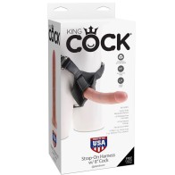 Harness with Realistic Dildo 20.3cm