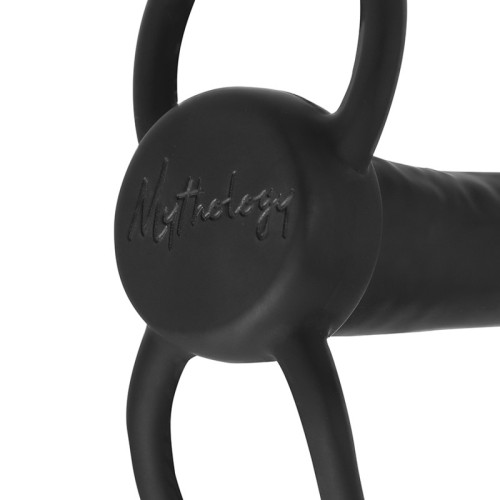 Mythology Cobi Onyx Silicone Double Penetration Harness
