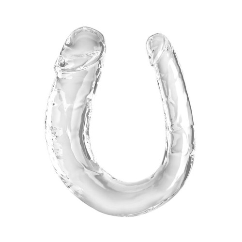 Double Trouble Clear Dildo 33 cm - Dual Pleasure