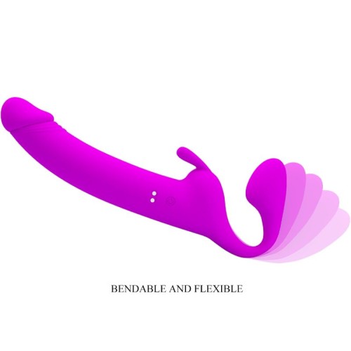 Double Penetration Dildo 30 cm Purple