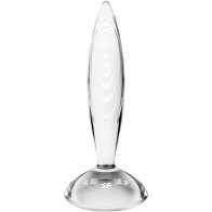 Satisfyer Sparkling Cristal Plug Anal Para Juegos De Temperatura