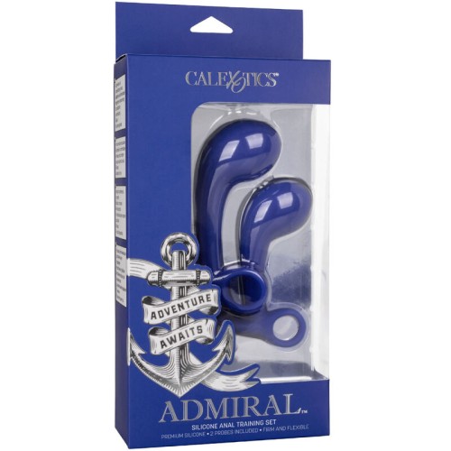 Admiral Anal Training Set 2 Blue Plugs for Ultimate Pleasure