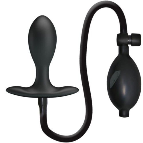 Inflatable Black Anal Plug by Pretty Love
