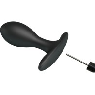 Inflatable Black Anal Plug by Pretty Love
