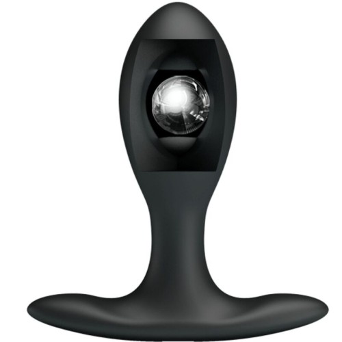 Inflatable Black Anal Plug by Pretty Love