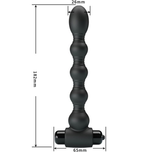 Lynn Plug Anal Silicone 10 Vibrations - Ultimate Anal Pleasure