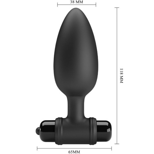10-Function Vibrating Anal Plug - Pretty Love
