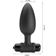 10-Function Vibrating Anal Plug - Pretty Love