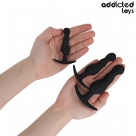 Set of 3 Silicone Anal Plugs