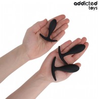 Set of 3 Silicone Anal Plugs - Progressive Exploration