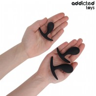 Set of 3 Silicone Anal Plugs Model 3 - Gradual Pleasure