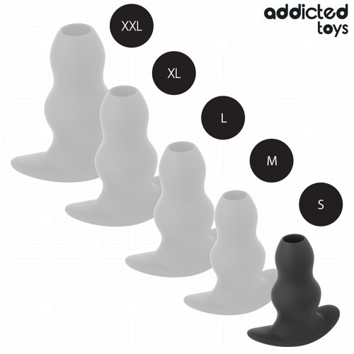 Plug Anal Hueco Silicona Talla S 7,3 Cm para Sensación Profunda