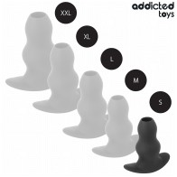 Plug Anal Hueco Silicona Talla S 7,3 Cm para Sensación Profunda