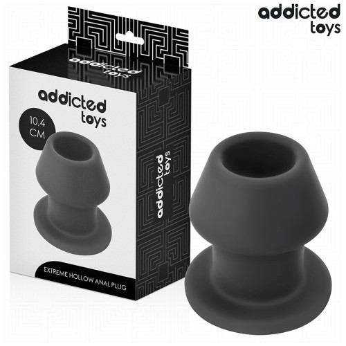 Hollow Extreme Anal Plug - Silicone L Size