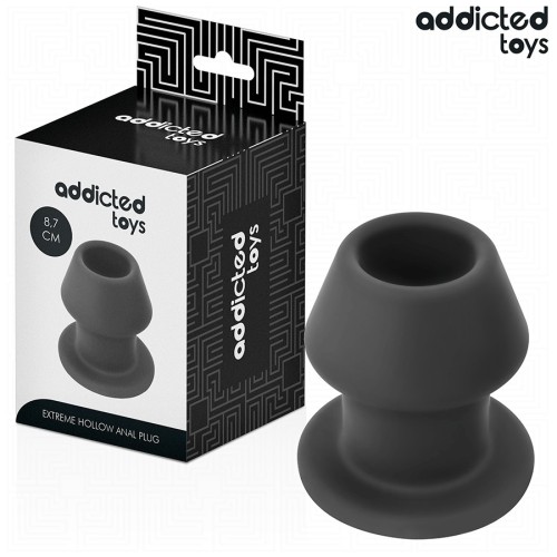 Hollow Anal Plug Extreme Silicone M Size