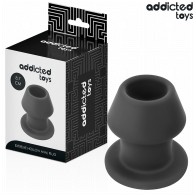 Hollow Anal Plug Extreme Silicone M Size