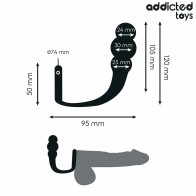 Plug Anal Con Anillo Addicted Toys Para Máximo Placer