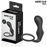 Anal Plug with Testicle Ring for Enhanced Pleasure