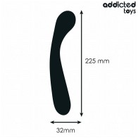 Double Anal Massager Silicone 22.5 Cm - Addicted Toys