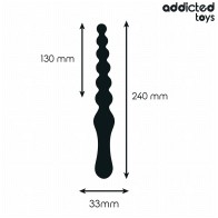 Masajeador Anal Doble 24 cm para Placer Intenso
