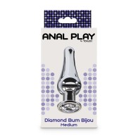 Plug Anal Diamante Bum Bijou