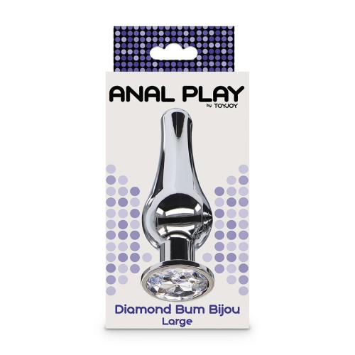 Anal Play Diamond Bum Bijou Large Plug