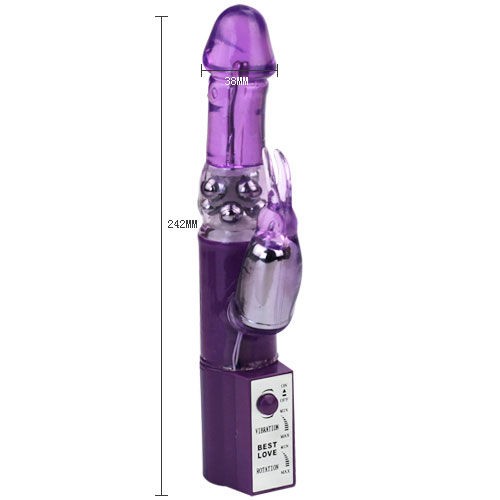 Baile Hot Lady II Rotating Rabbit Pearl - Dual Stimulation