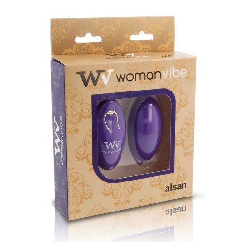 Alsan Remote Control Vibrating Egg for Ultimate Pleasure
