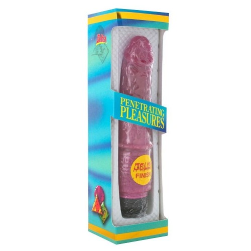 Flexible Jelly Purple Vibrator