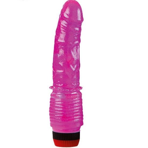 Flexible Jelly Purple Vibrator
