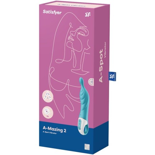 Satisfyer A-Mazing 2 G-spot Vibrator Turquoise