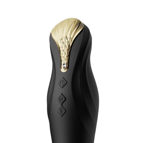King Thruster Powerful Vibrator Black