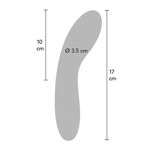 Luz Luminate Black G-Spot Vibrator for Intimate Delight