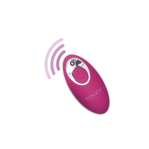Vibrador Fucsia Control Remoto Happiness