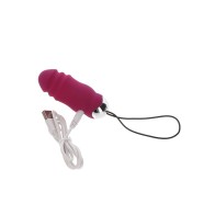 Vibrador Fucsia Control Remoto Happiness