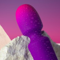 Glo-Girl Mini Wand Vibrator - Potencia Portátil