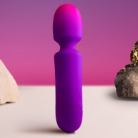 Glo-Girl Mini Wand Vibrator - Potencia Portátil