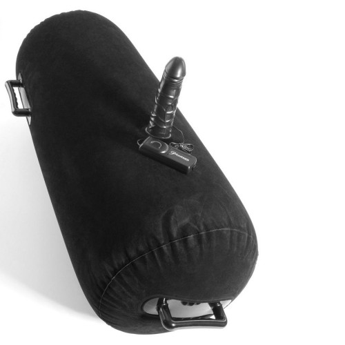 Inflatable Seat with Vibrating Penis