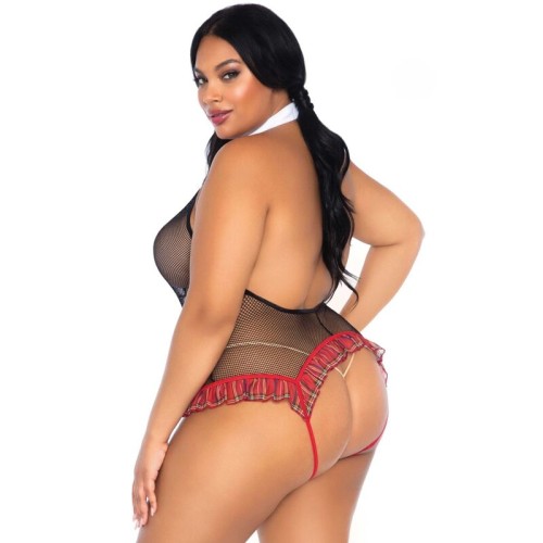 Leg Avenue Schoolgirl Teddy - Seductive Lingerie