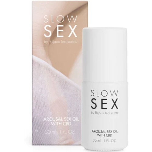 Bijoux Slow Sex Massage Oil with CBD