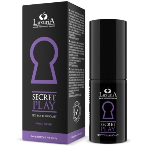 Luxuria Secret Play Water-based Lubricant for Toys