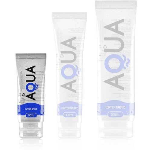 Aqua Water-Based Lubricant for Enhanced Pleasure