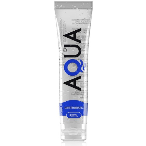 AQUA Water-Based Lubricant - Safe for Toys